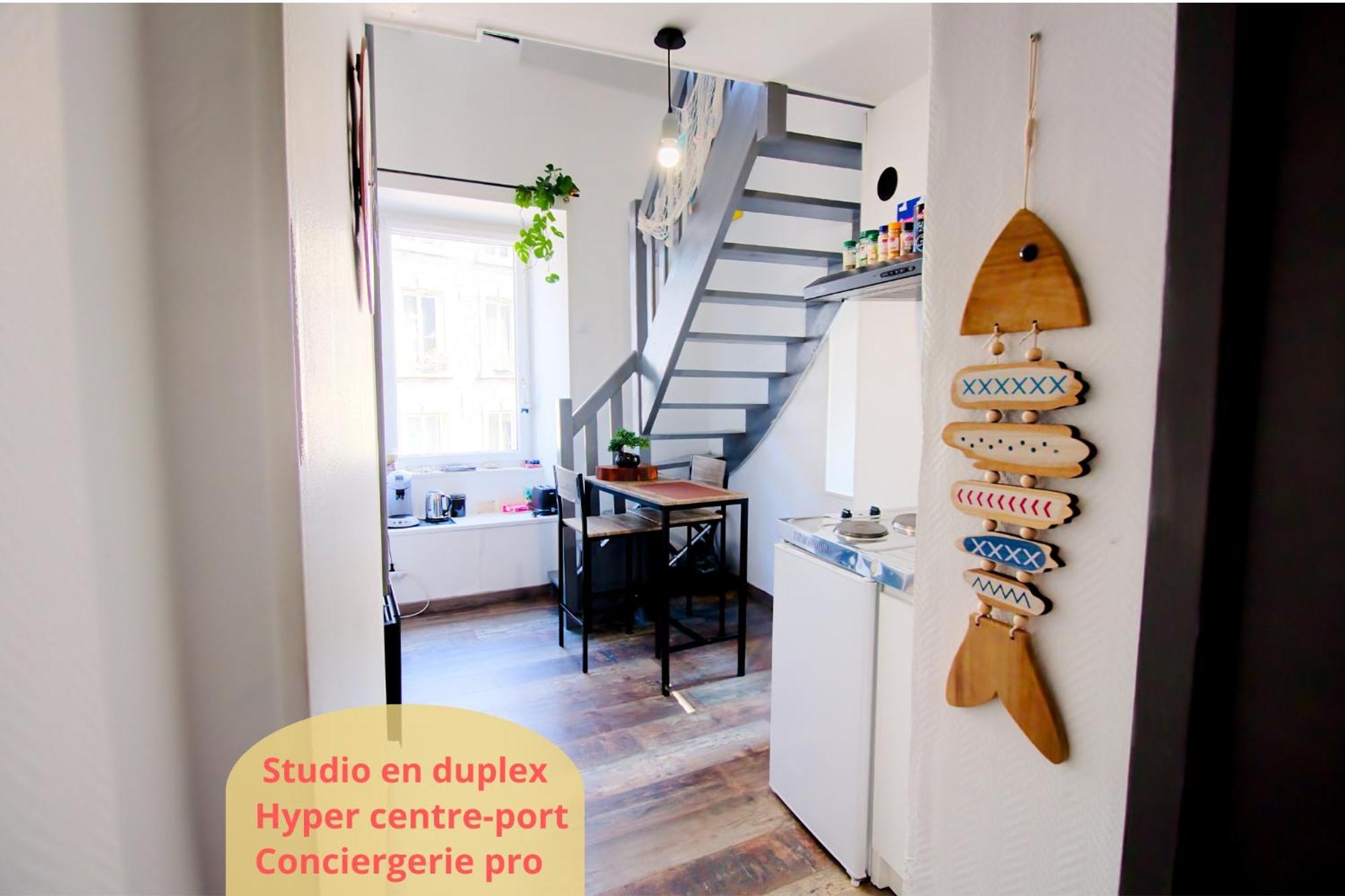 Petit Duplex Lumineux, Hyper Centre A 2 Pas Du Port, Intendance Luxury Host Cherbourg-en-Cotentin Buitenkant foto